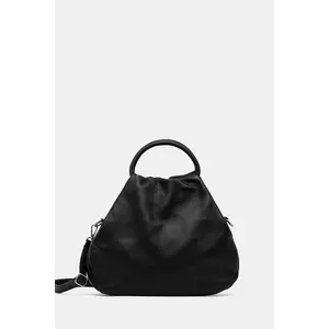 Answear Lab poseta de piele culoarea negru imagine