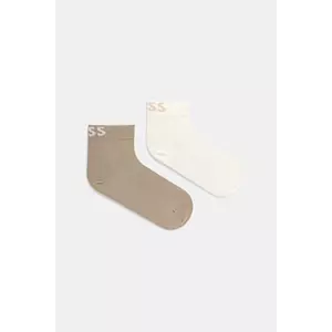 BOSS sosete 2-pack culoarea alb imagine