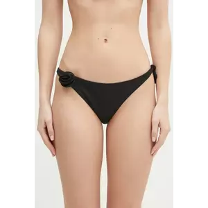 Coperni chiloti de baie Flower Bikini Bottom culoarea negru, COPSW01F5025B imagine