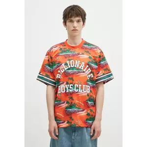 Billionaire Boys Club tricou Tropical Island Print Football Top barbati, modelator, B24466 imagine