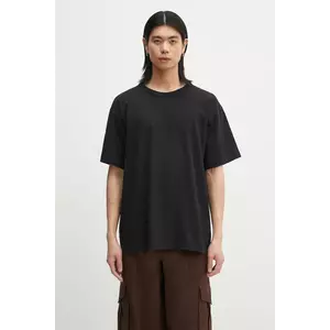 Norse Projects tricou din bumbac Simon Heavy T-shirt bărbați, culoarea negru, uni, N01.0687.9999 imagine