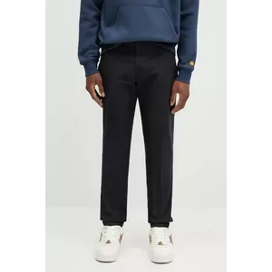 Paul Smith pantaloni de bumbac culoarea bleumarin, cu fason chinos, M1R-255U-P02630 imagine