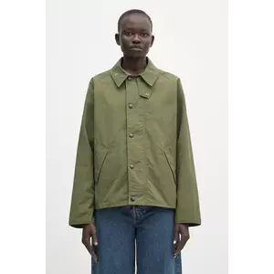 Barbour geacă Barbour Transport Lightweight Showerproof Jacket culoarea verde, de tranzitie, MSP0124 imagine