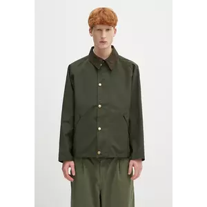 Barbour geacă cu două fețe Barbour OS Reversible Transporter Casual culoarea verde, de tranzitie, MCA0963 imagine