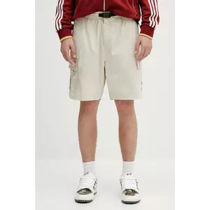 Barbour pantaloni scurți din bumbac Barbour Grindle Cargo Relaxed Short culoarea bej, MST0062 imagine