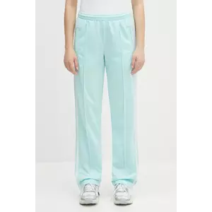 adidas Originals pantaloni de trening Firebird TP culoarea turcoaz, cu imprimeu, JC8287 imagine