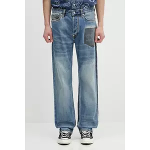 Evisu jeans 2-tone Denim w Inserted Daicock 2ESHTM5JE1015 imagine
