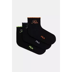 Fila șosete 3-pack culoarea negru, F6787 imagine