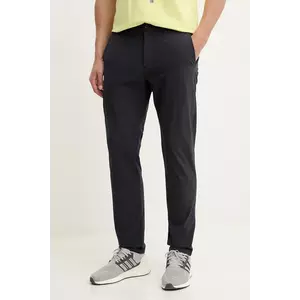 BOSS Green pantaloni culoarea bleumarin, mulata, 50529673 imagine