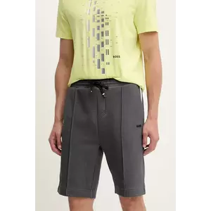 BOSS Green pantaloni scurți culoarea gri, 50543146 imagine
