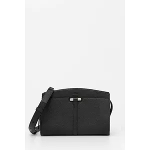 BOSS geantă de piele culoarea negru, 50542067 imagine