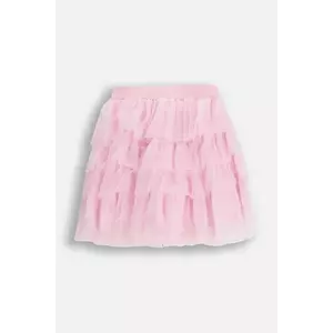 Coccodrillo fustă culoarea roz, mini, evazată, MAXITROPIC GIRL KIDS imagine