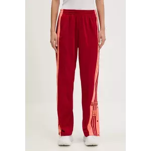 adidas Originals pantaloni de trening Adibreak culoarea rosu, cu imprimeu, JP2305 imagine