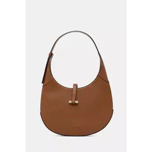 BOSS geantă de piele culoarea maro 50542044 imagine