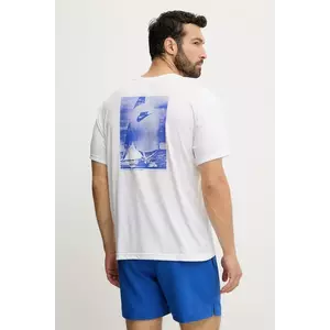 Nike tricou de înot culoarea alb, NESSF522 imagine