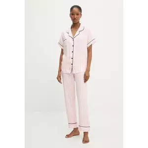 Answear Lab pijama culoarea roz imagine