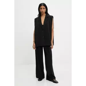 Answear Lab vestă și pantaloni culoarea negru imagine