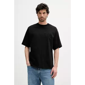 Michael Kors tricou din bumbac culoarea negru, uni, CS552HY1V2 imagine