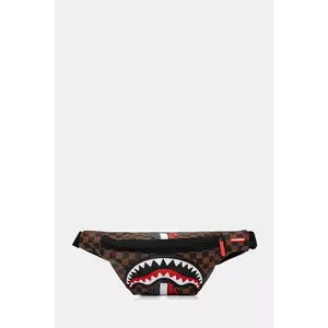 Sprayground borsetă culoarea maro, 910B7488NSZ imagine