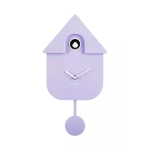 Karlsson ceas de perete Modern Cuckoo culoarea violet imagine