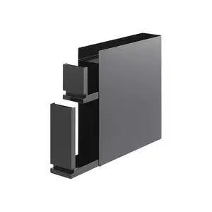 Yamazaki dulap pentru condimente Tower 2 culoarea negru imagine