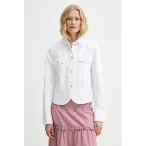 Alohas geacă din denim Casilda culoarea alb, de tranzitie, R100862 imagine