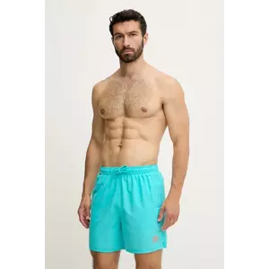 Superdry pantaloni scurți de baie culoarea turcoaz, M3010256A-9WT imagine