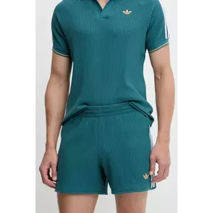 adidas Originals pantaloni scurți Sprinter Shorts culoarea turcoaz, KC0693 imagine