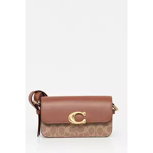 Coach geantă de piele Zoe culoarea maro, CAM19 imagine