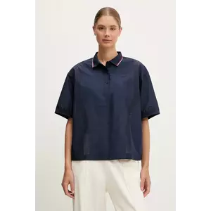 Lacoste tricou polo culoarea bleumarin, CF0060 imagine