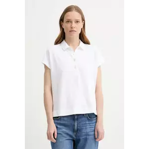 Marc O'Polo polo de bumbac culoarea alb, 516232153021 imagine