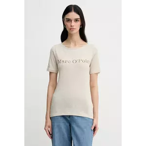 Marc O'Polo tricou culoarea bej, 504226151231 imagine