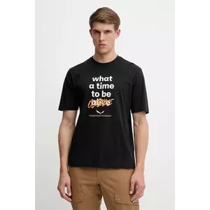 Salewa tricou Eagle Outside culoarea negru, cu imprimeu, 00.0000029108 imagine