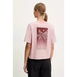 Salewa tricou sport Eagle Sunset culoarea roz, 00.0000029107 imagine