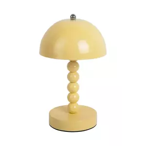 Leitmotiv lampă de masă led fără fir Bubbles culoarea galben imagine