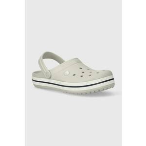 Crocs papuci Crocband culoarea gri, 11016 imagine