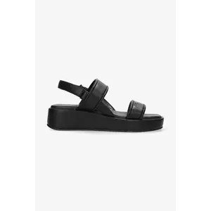 Mexx sandale ROSALY PARIS femei, culoarea negru, cu platforma, MI001603151W imagine