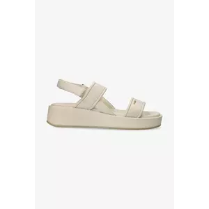 Mexx sandale ROSALY PARIS femei, culoarea bej, cu platforma, MI001603151W-02 imagine
