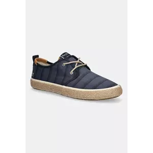Pepe Jeans espadrile PORT LINES culoarea bleumarin, PMS10331 imagine