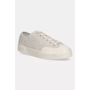 Superga teniși din piele întoarsă WORKS HAIRY SUEDE culoarea bej, S3146HW imagine