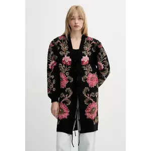 Farm Rio cardigan culoarea negru, 328857 imagine
