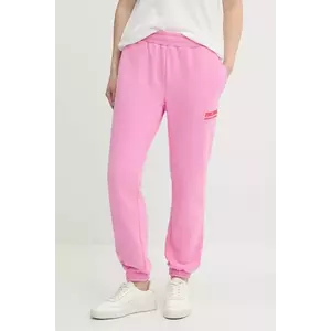 Rip Curl pantaloni de trening culoarea roz, cu imprimeu, 03LWPA imagine