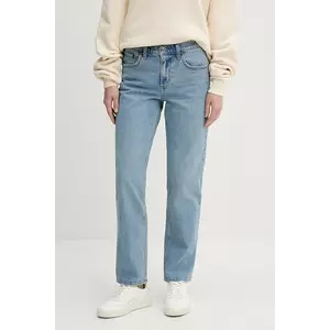 Abercrombie & Fitch jeans high waist, KI155-5472 imagine