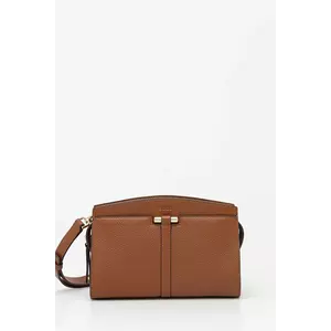 BOSS geantă de piele culoarea maro, 50542067 imagine