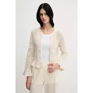 Hoss Intropia cardigan culoarea bej, light, 6319513 imagine