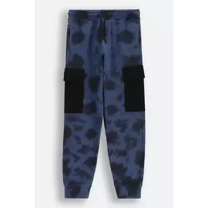 Coccodrillo pantaloni de trening culoarea bleumarin, COSMIC RAVE BOY JUNIOR imagine