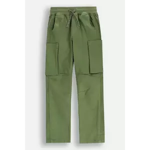 Coccodrillo pantaloni culoarea verde, uni, GAMER BOY JUNIOR imagine