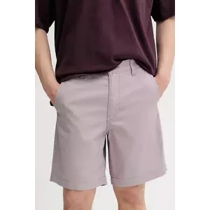 Levi's pantaloni scurti din bumbac culoarea alb imagine