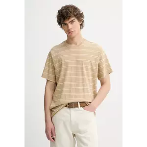 Levi's tricou din bumbac THE ESSENTIAL TEE culoarea bej, neted, A3328 imagine