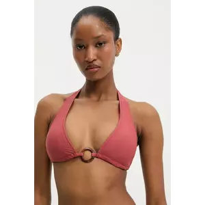 Answear Lab sutien de baie culoarea portocaliu, cupa usor rigidizata imagine